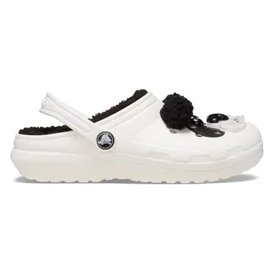 Nazouváky Crocs Classic Lined Iam Panda Bear Clog T 210395 Bílá