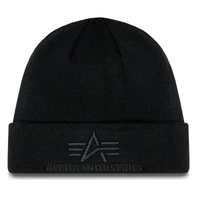 Čepice Alpha Industries 3D Beanie 168910 Černá