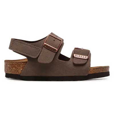 Sandály Birkenstock Milano Hl Kids 1018637 Hnědá