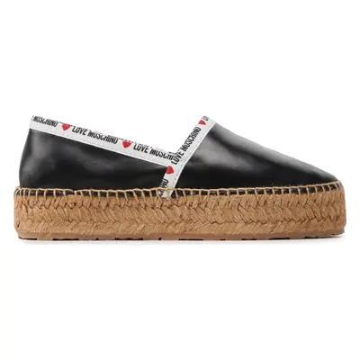 Espadrilky LOVE MOSCHINO JA10323G1GIA0000 Černá