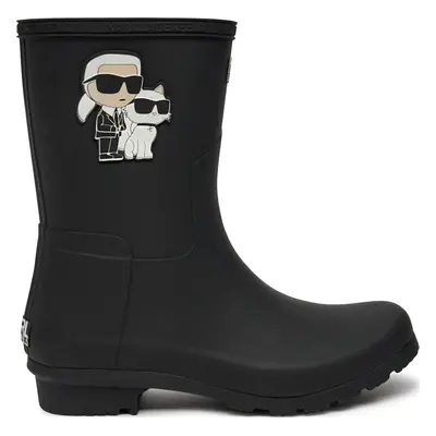 Holínky KARL LAGERFELD KL47073T Černá