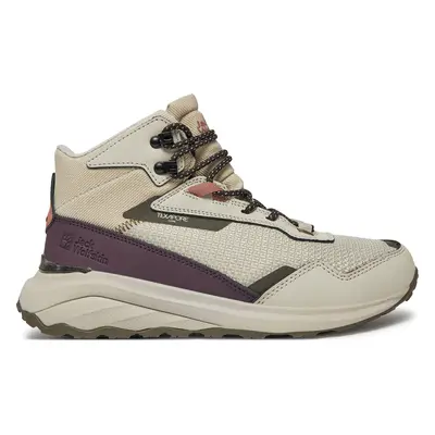 Trekingová obuv Jack Wolfskin Dromoventure Texapore Mid W 4059651 Béžová