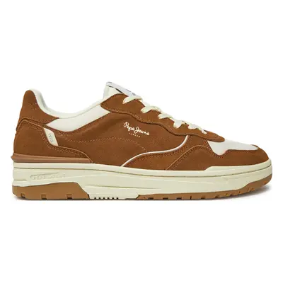 Sneakersy Pepe Jeans Chester Air M PMS00033 Hnědá