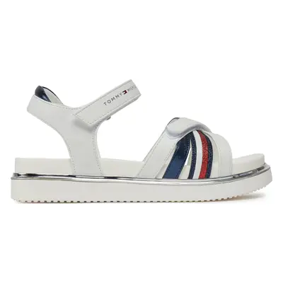 Sandály Tommy Hilfiger Velcro Sandal T3A2-33240-0273 S Bílá