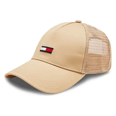 Kšiltovka Tommy Jeans Tjm Elongated Flag Trucker Cap AM0AM12425 Béžová