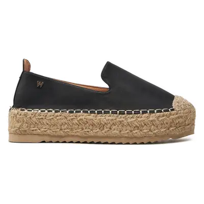 Espadrilky Wrangler Jolene Women Low 20241050 Černá