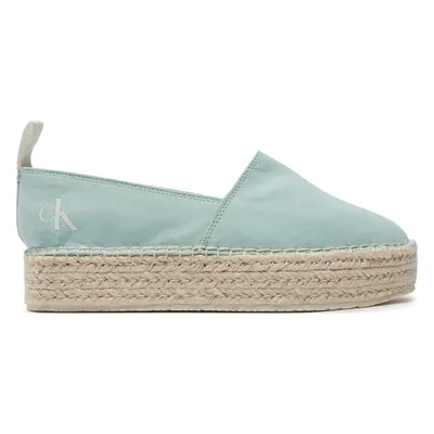 Espadrilky Calvin Klein Jeans Platform Espadrille Ml Btw YW0YW01378 Zelená