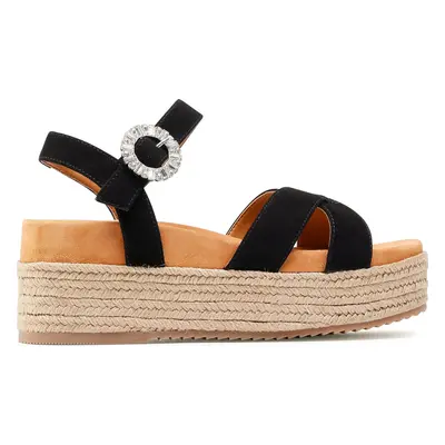 Espadrilky Unisa Calligan Ks Černá