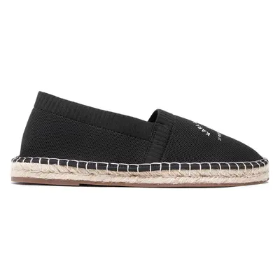 Espadrilky KARL LAGERFELD KL70108 Černá