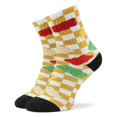 Vysoké dětské ponožky Vans Haribo Checkerboard Crew VN000612BX21 Barevná