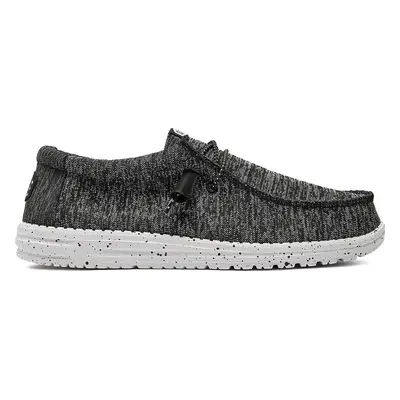 Mokasíny Hey Dude Wally Sport Knit 40536-066 Černá