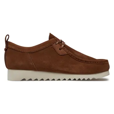 Mokasíny Clarks Wallabeeftrelo 26176225 Hnědá