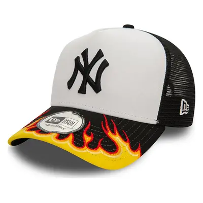 Kšiltovka New Era MBL Flame Trucker N 60565478 Černá