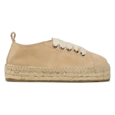 Espadrilky Manebi Lace-Up Espadrilles K 1.1 E0 Béžová