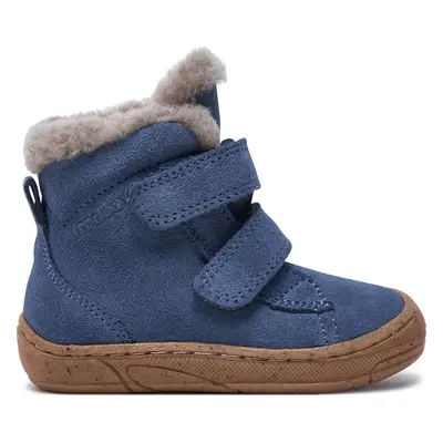 Kozačky Froddo Minni Suede G2110141-6 M Modrá