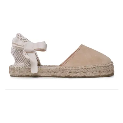 Espadrilky Manebi Suede Flat Valenciana Espadrilles K 1.1 P0 Béžová