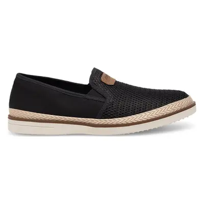 Espadrilky Rieker B2366-00 Černá