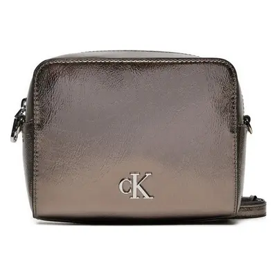 Kabelka Calvin Klein Jeans Minimal Monogram Camera Bag Tum K60K612728 Šedá