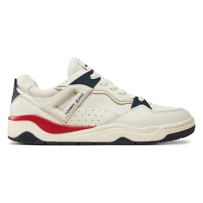 Sneakersy Tommy Jeans Tjm Ultra Basket Sneaker EM0EM01493 Bílá