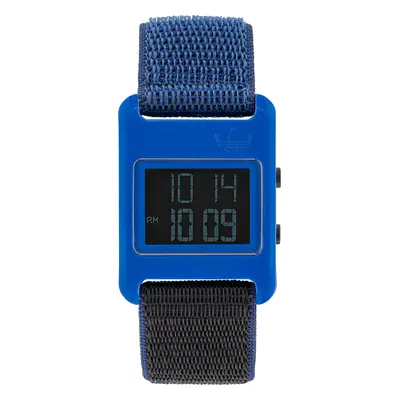 Hodinky adidas Originals Retro Pop Digital Watch AOST23066 Modrá