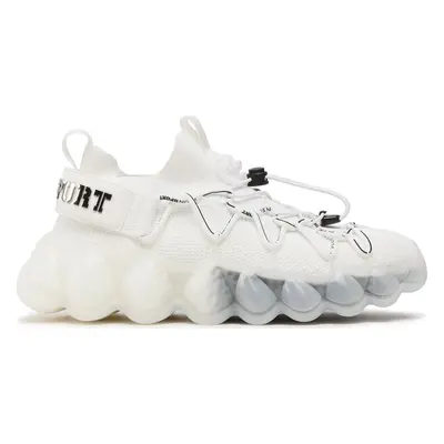 Sneakersy Plein Sport The Bubble Gen.X.02 Tiger SACS USC0432 STE003N Bílá