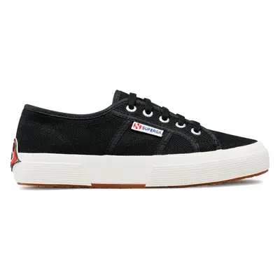 Tenisky Superga Multicolor Logo 2750 S61235W Černá