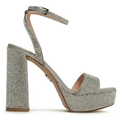 Sandály Steve Madden Lessa-R SM11002394-998 Stříbrná