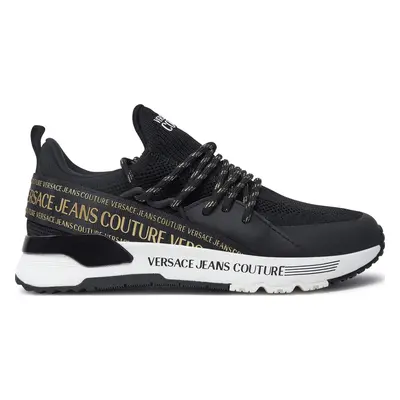 Sneakersy Versace Jeans Couture Dynamic 77VA3SA8 Černá