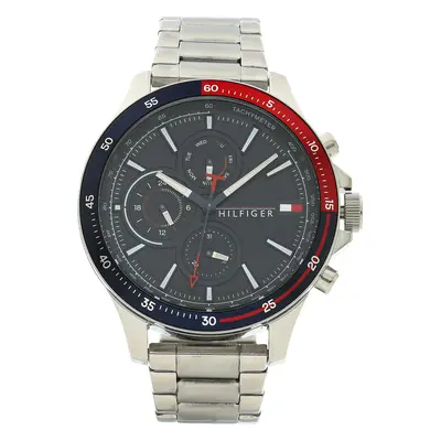 Hodinky Tommy Hilfiger Bank 1791718 Stříbrná