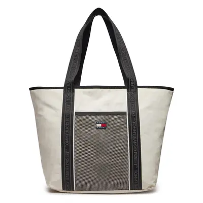 Kabelka Tommy Jeans Tjw Heritage Tote AW0AW15824 Écru