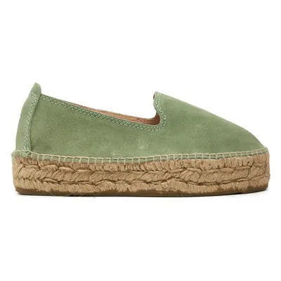 Espadrilky Manebi Hamptons Double Sole Espadrilles R 6.6 D0 Zelená