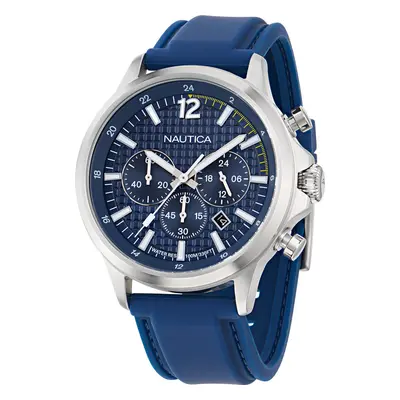 Hodinky Nautica Blueocean Chronograph NAPBOF402 Modrá