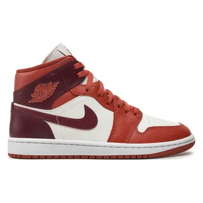 Sneakersy Nike Air Jordan 1 Mid BQ6472 200 Hnědá