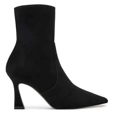 Polokozačky Stuart Weitzman Vinnie Bootie SJ450 Černá