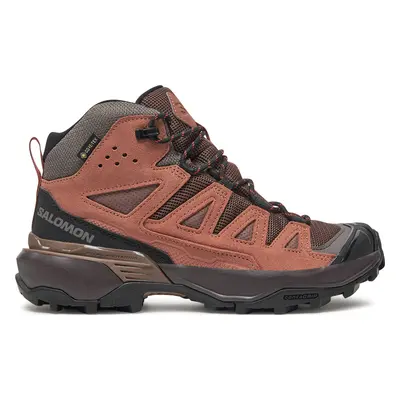 Trekingová obuv Salomon X Ultra 360 Leather Mid Gore-Tex L47571000 Hnědá