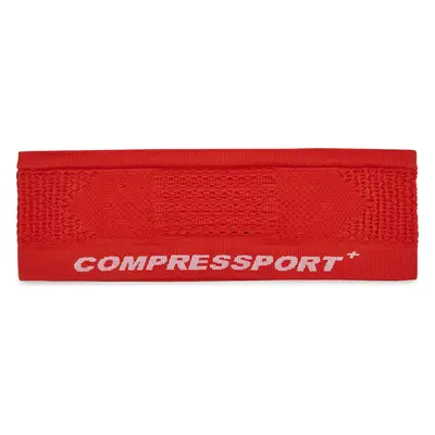 Textilní čelenka Compressport On/Off XBNU3903 Červená