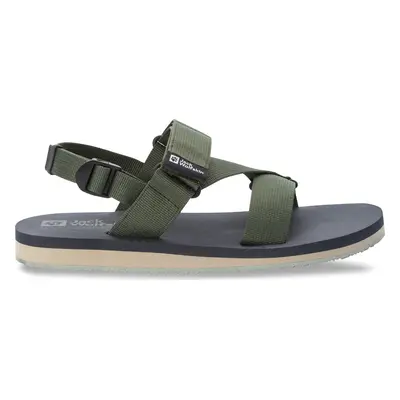 Sandály Jack Wolfskin Urban Entdeckung Belt Sandal 4056711 Zelená