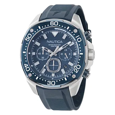 Hodinky Nautica Bluesail Chronograph NAPBSF403 Modrá