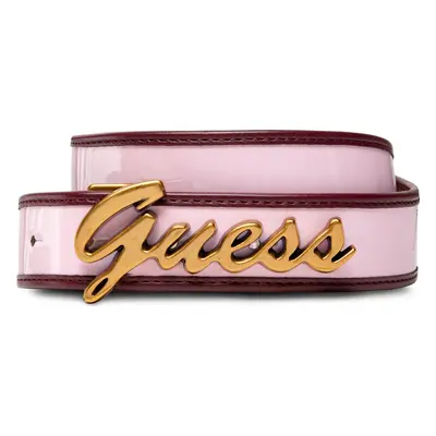 Dámský pásek Guess Magali Belt W3RZ03 WF7Q0 Růžová