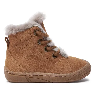 Kotníková obuv Froddo Minni Suede Laces G2110140-2 M Hnědá