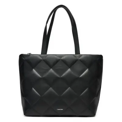 Kabelka Calvin Klein Diamond Quilt K60K612906 Černá