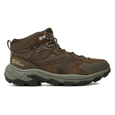 Trekingová obuv Jack Wolfskin Vojo Tour Lt Texapore Mid M A62074 Hnědá