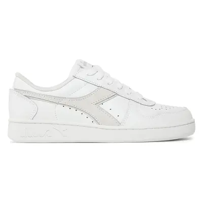 Sneakersy Diadora Magic Basket Low Leather WN 501.179015-D0113 Bílá