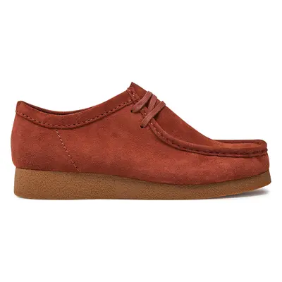 Mokasíny Clarks Wallabee Evo 26178278 Oranžová