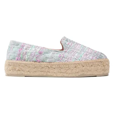 Espadrilky Manebi Slippers D T 1.6 D0 Stříbrná