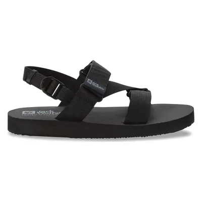 Sandály Jack Wolfskin Urban Entdeckung Belt Sandal 4056711 Černá