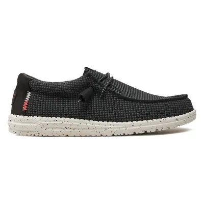 Mokasíny Hey Dude Wally Sport Mesh 40403-066 Černá