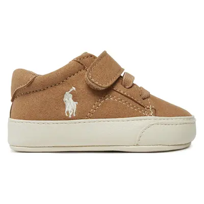 Sneakersy Polo Ralph Lauren Theron V Ps Layette RL00992270 Hnědá