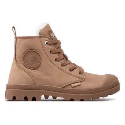 Turistická obuv Palladium Pampa Hi Zip Wl 95982-254-M Hnědá