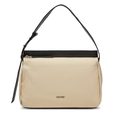 Kabelka Calvin Klein Jeans Gracie Shoulder Bag_Canvas K60K611455 Béžová